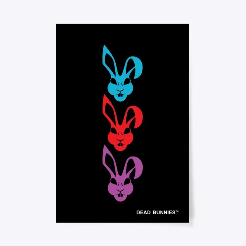 Dead Bunnies 24 x 36 Poster