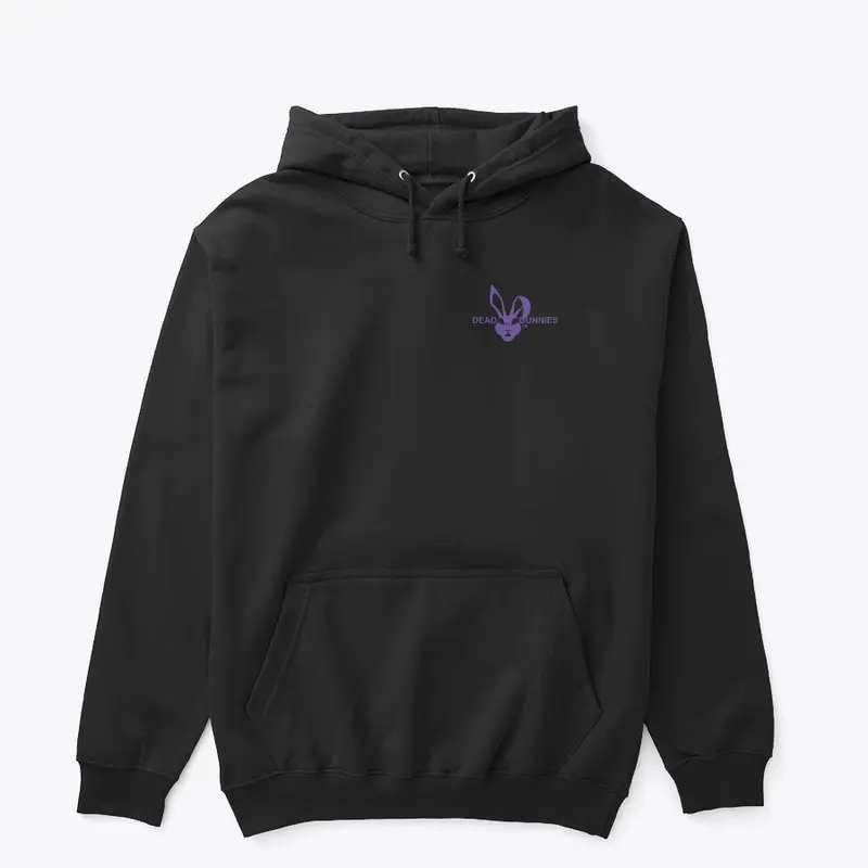 Men's Dead Bunnies Purple Logo Hoodie