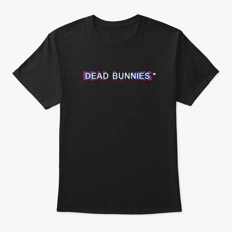 Men's Dead Bunnies Multi Color Name Logo