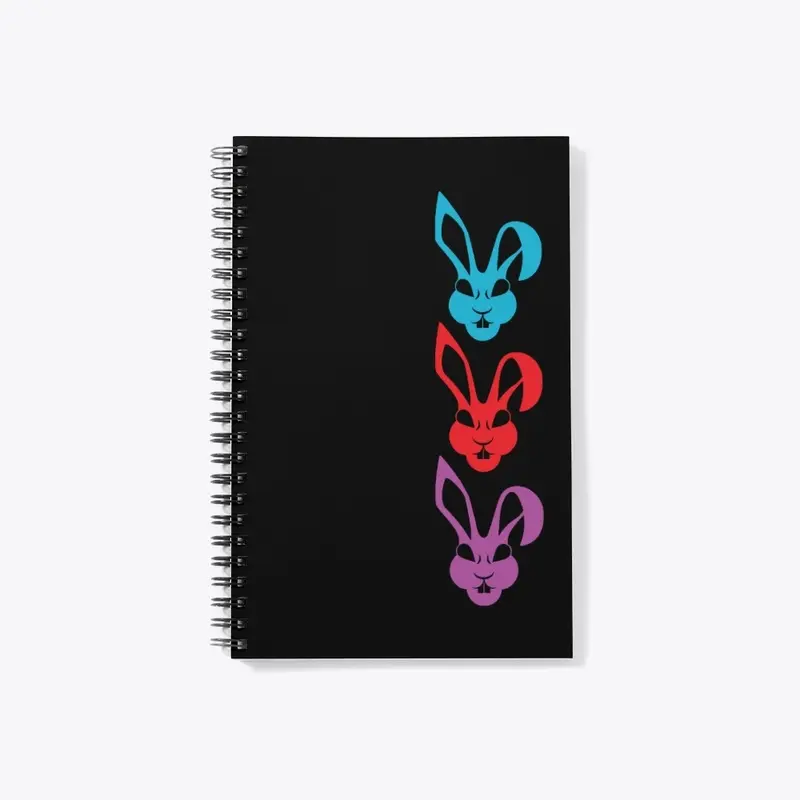 Dead Bunnies Triple Threat Notebook