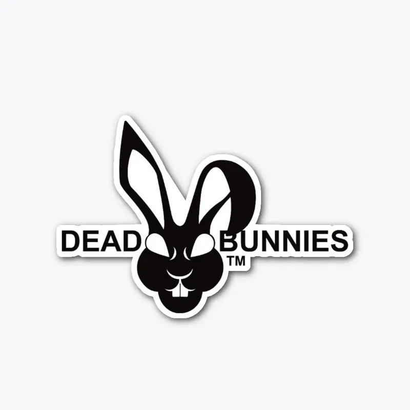 Dead Bunnies Logo Sticker