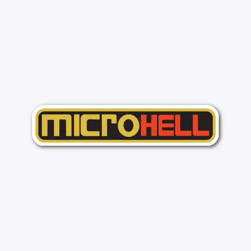 MICROHELL Sticker